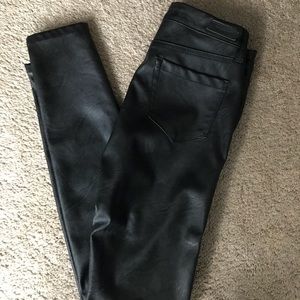 BlankNYC Leather Skinny Pants